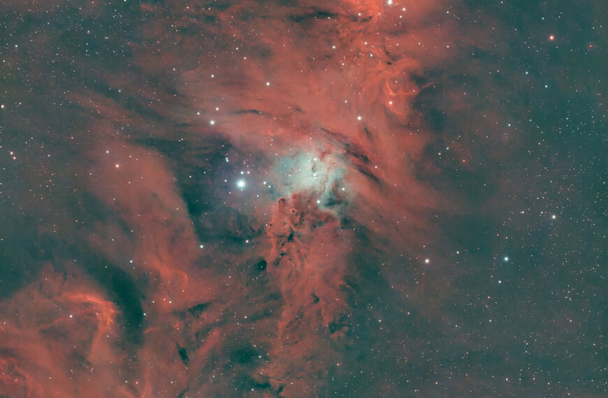NGC2264 – Christmas tree cluster + cone nebula